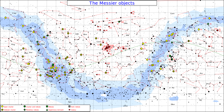 Il catalogo di Messier